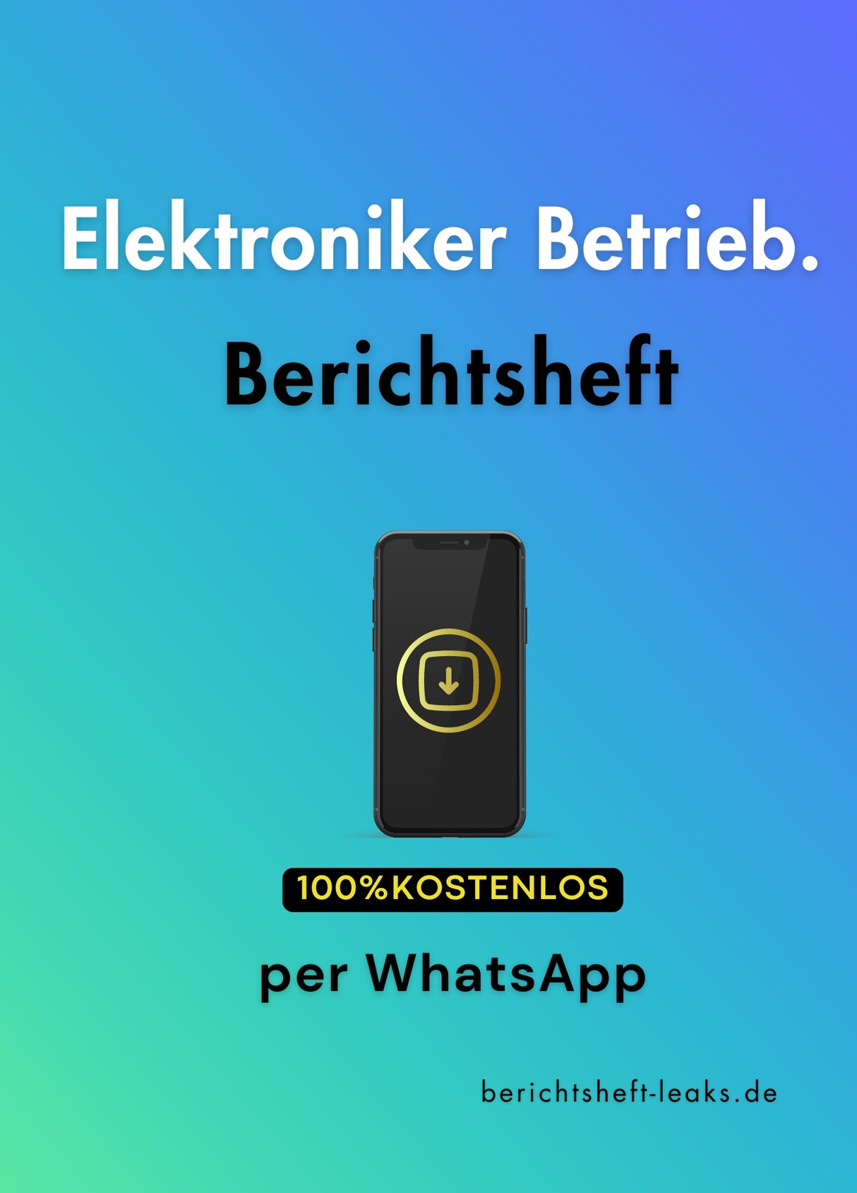 Berichtsheft - Elektroniker/-in für Betriebstechnik