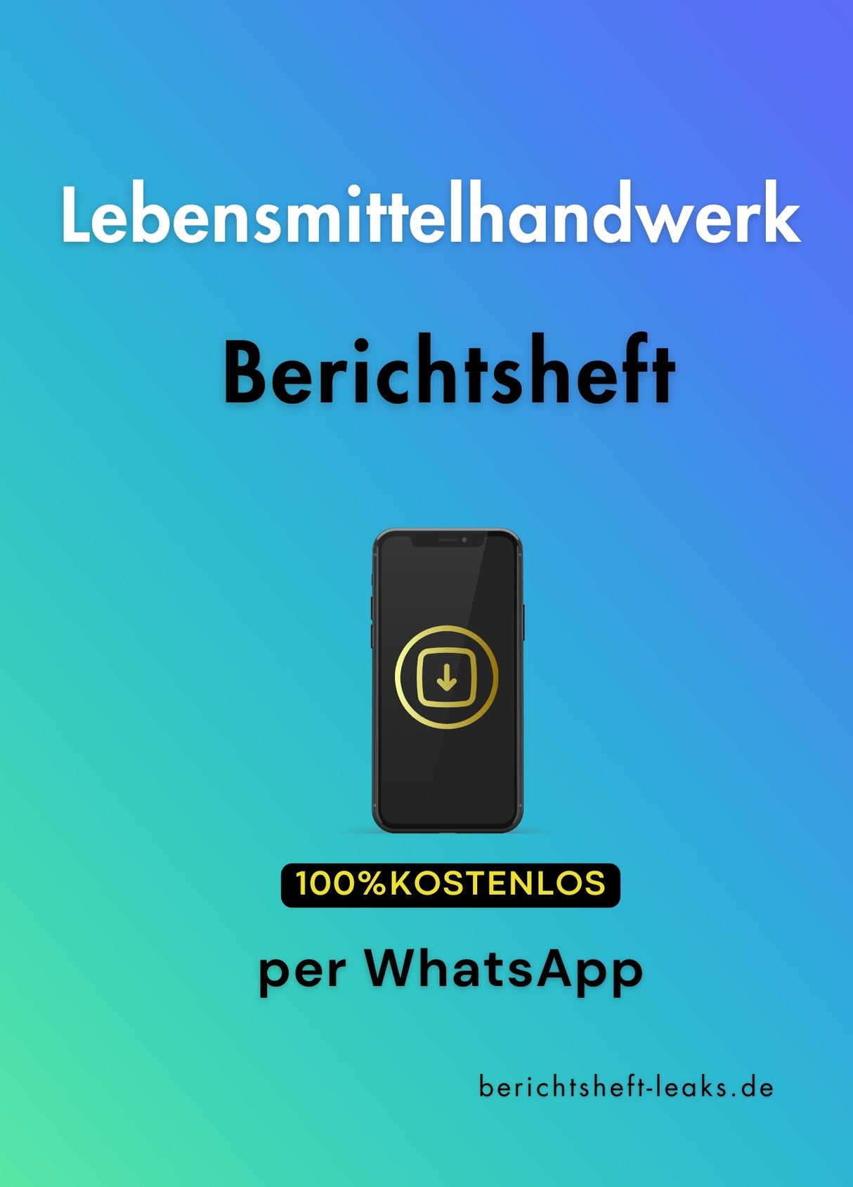 Berichtsheft - Fachverkäufer/-in im Lebensmittelhandwerk