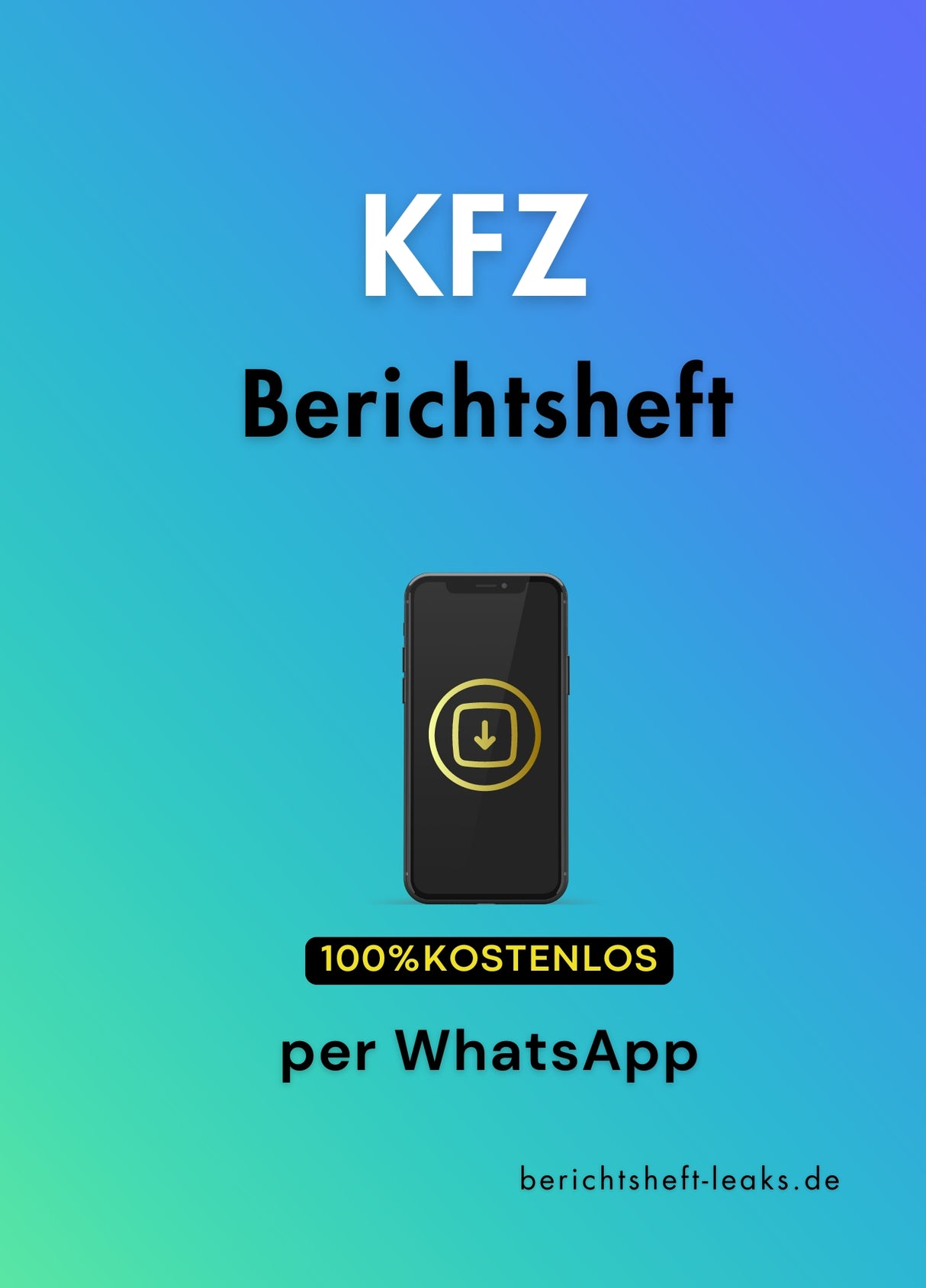 Berichtsheft - Kraftfahrzeugmechatroniker/-in (KFZ)
