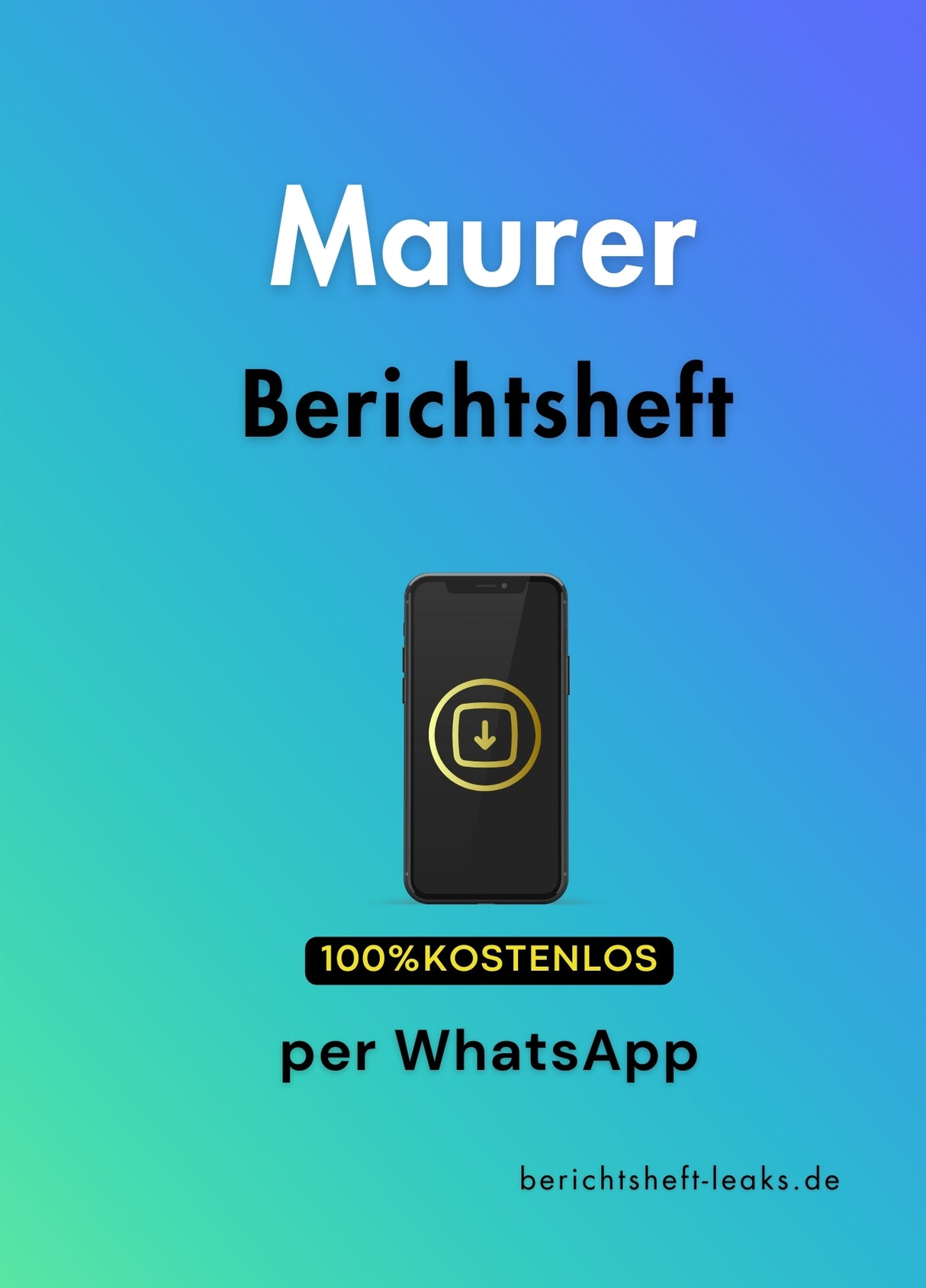 Berichtsheft - Maurer/-in