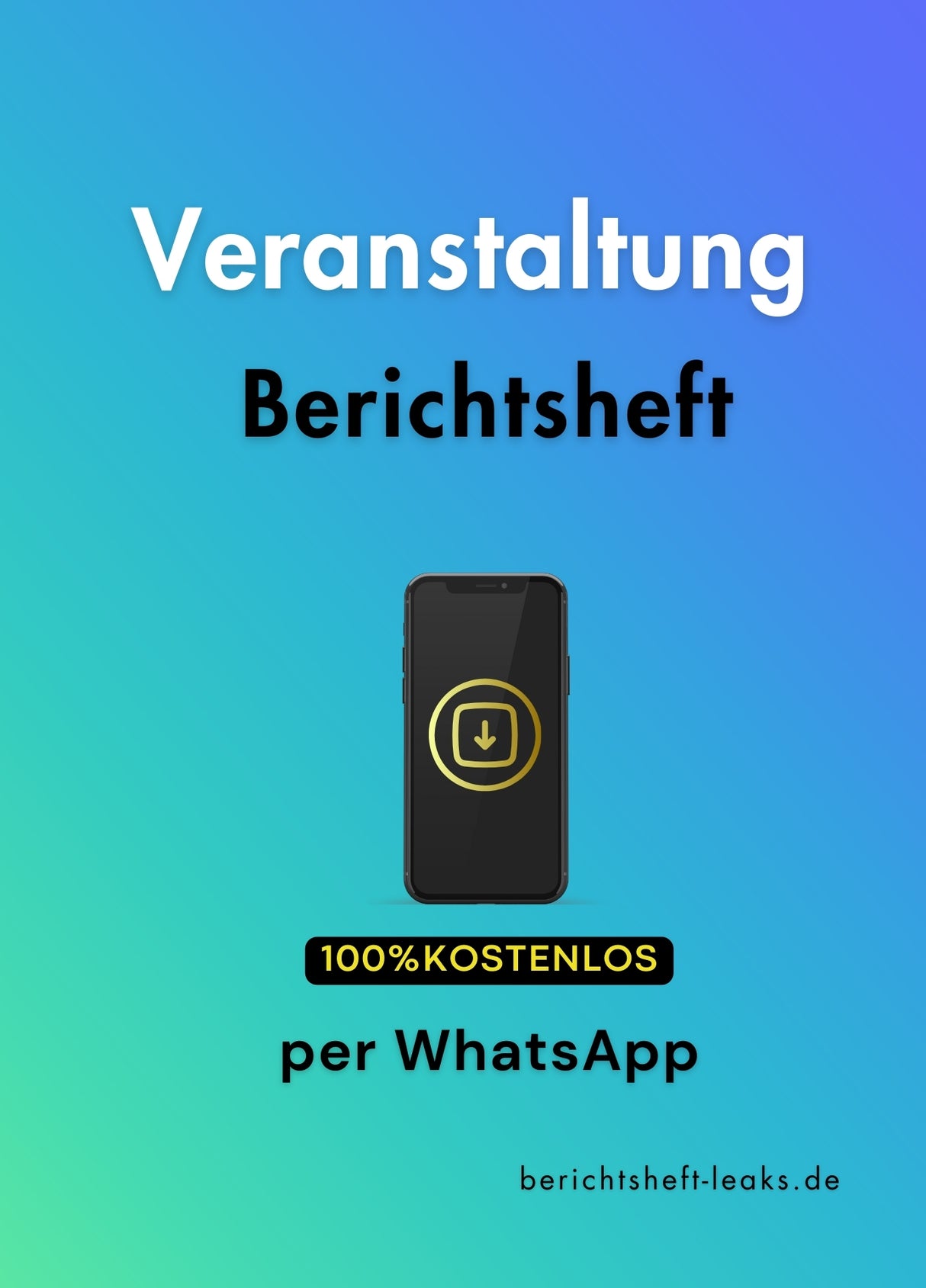 Berichtsheft - Veranstaltungskaufmann/-frau