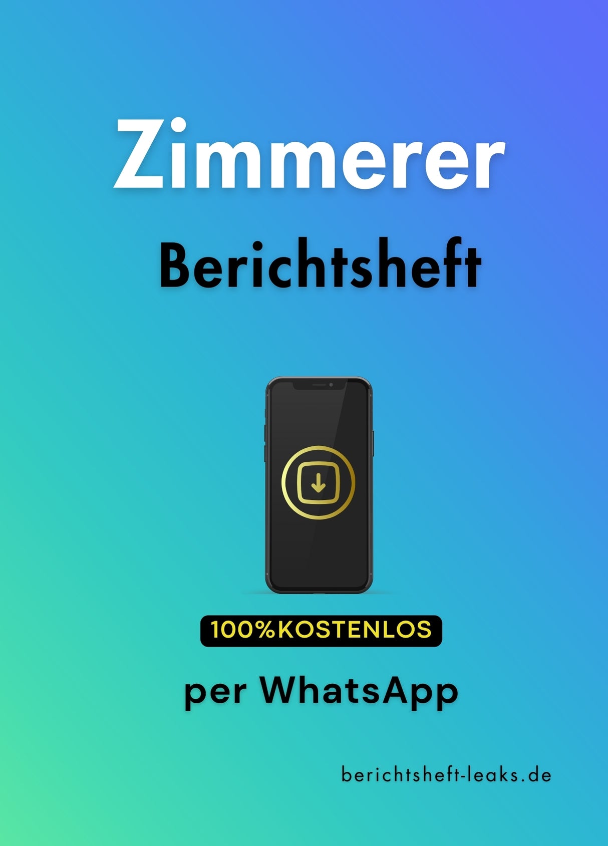Berichtsheft - Zimmerer/ Zimmerin