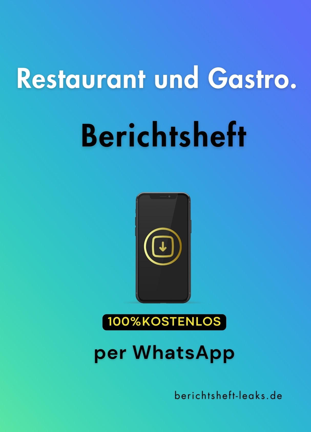 Fachmann/-frau für Restaurants und Veranstaltungsgastronomie - Berichtsheft
